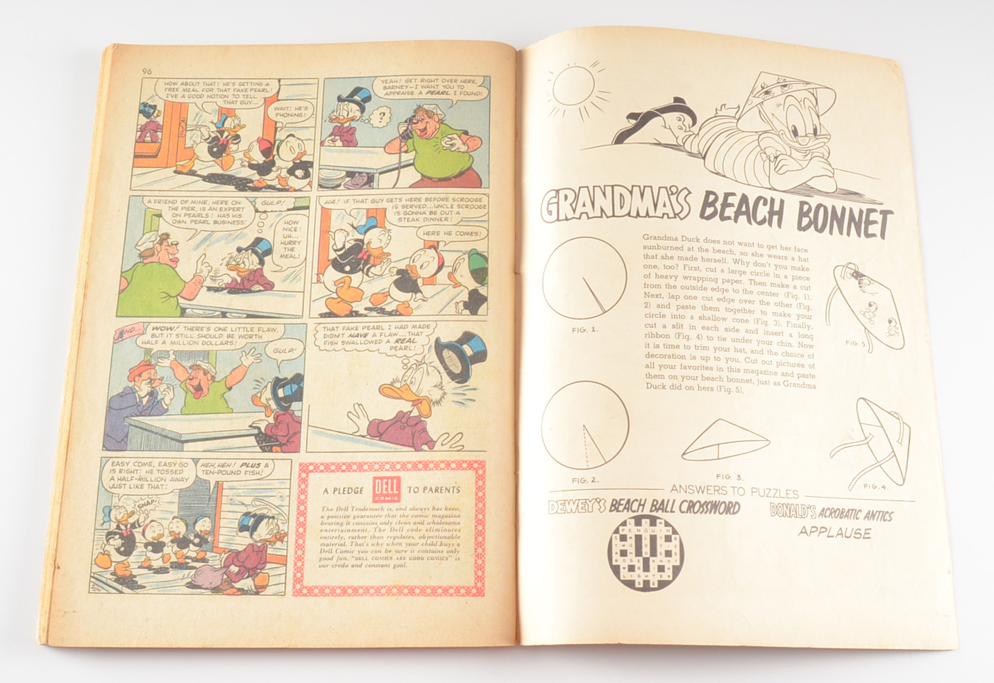 1956 "Donald Duck Beach Party" #3