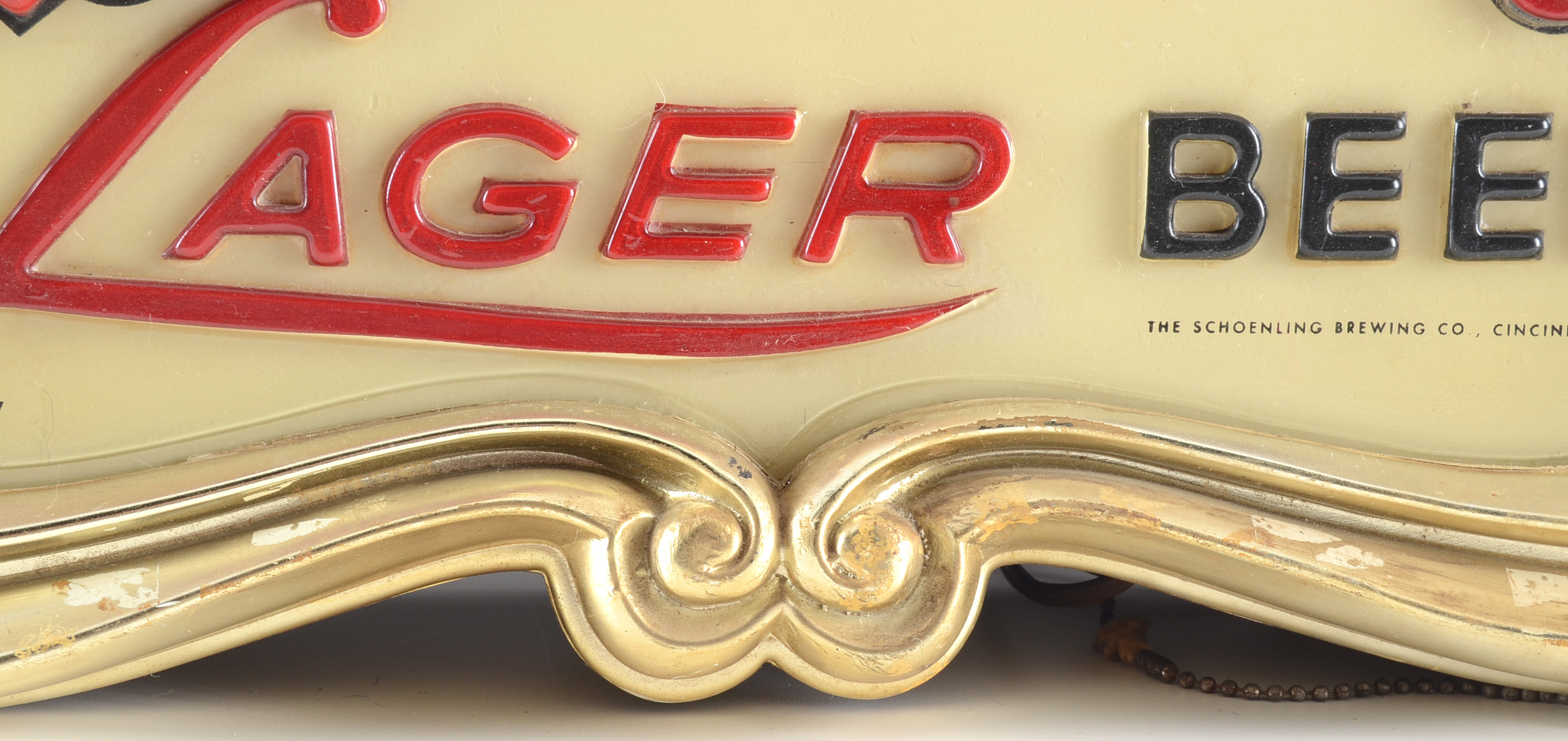 1957 Schoenling Beer Light Up Sign