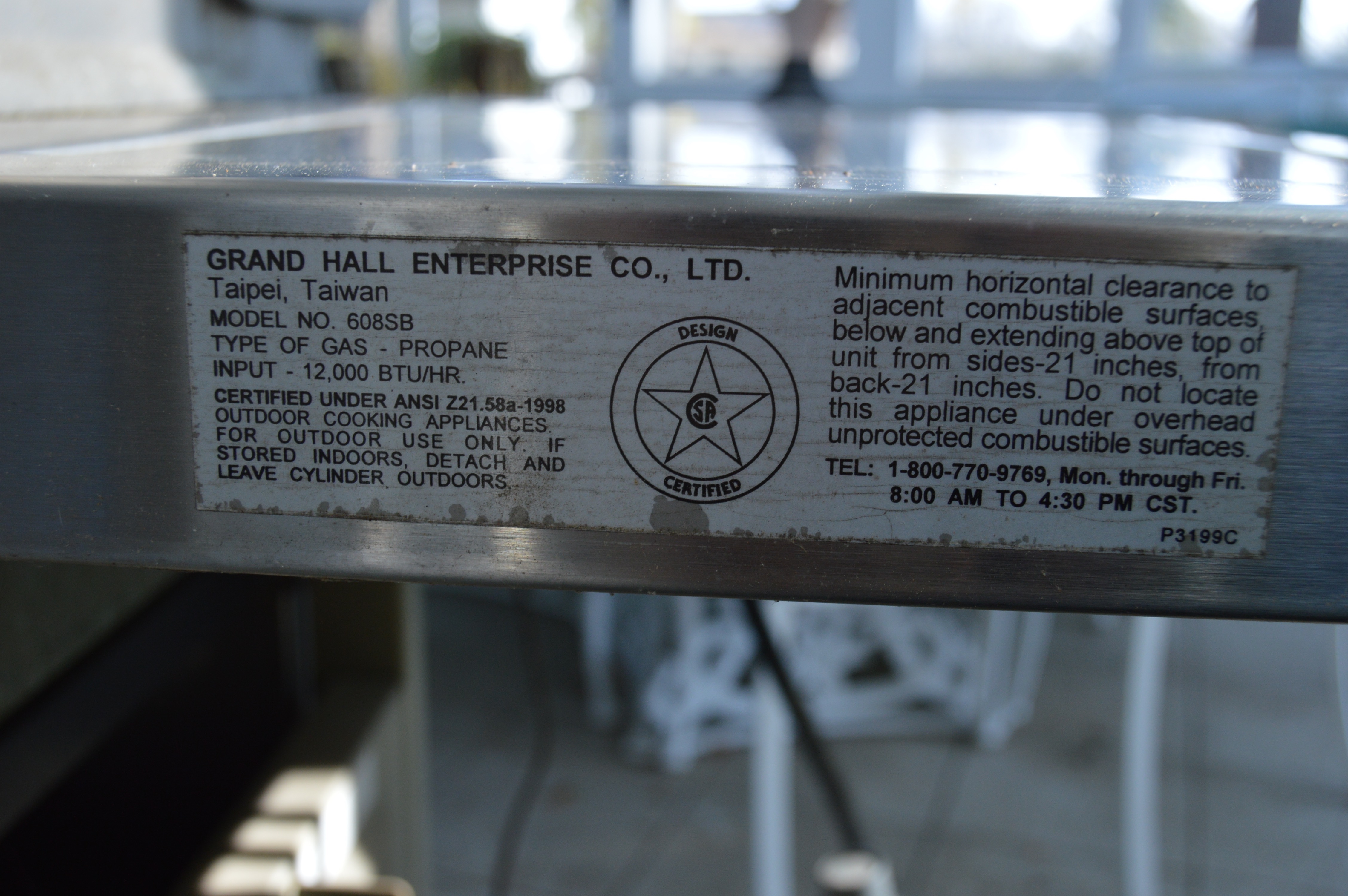 Member's Mark Stainless Steel Outdoor Gas Grill