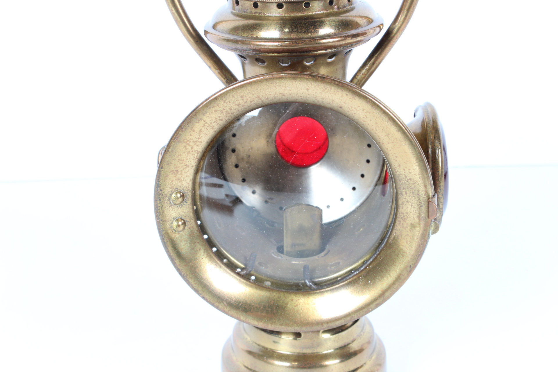 "The Neverout" Insulated Kerosene Safety Lamp