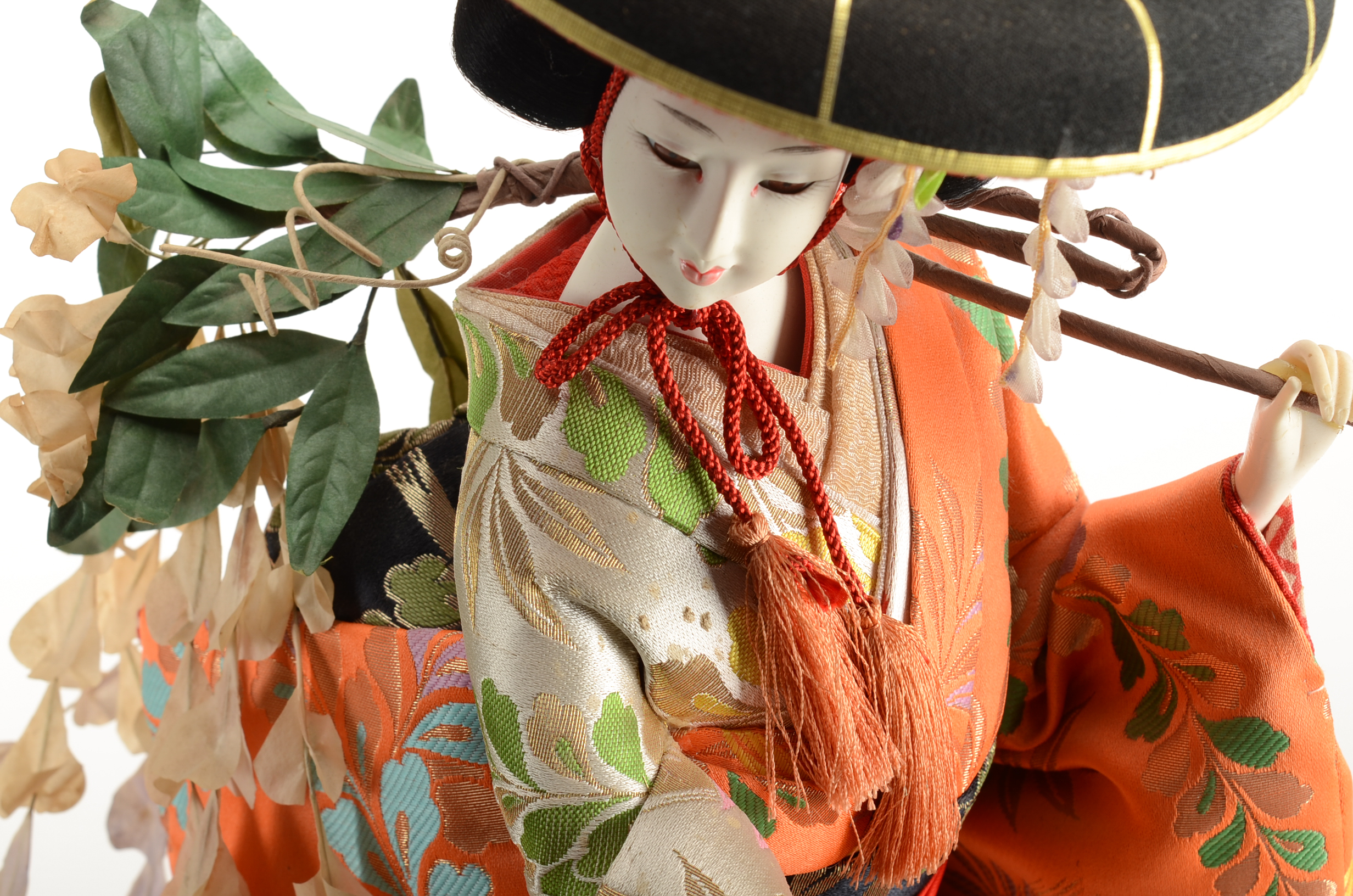 Japanese Fuji Musume Ningyo Doll