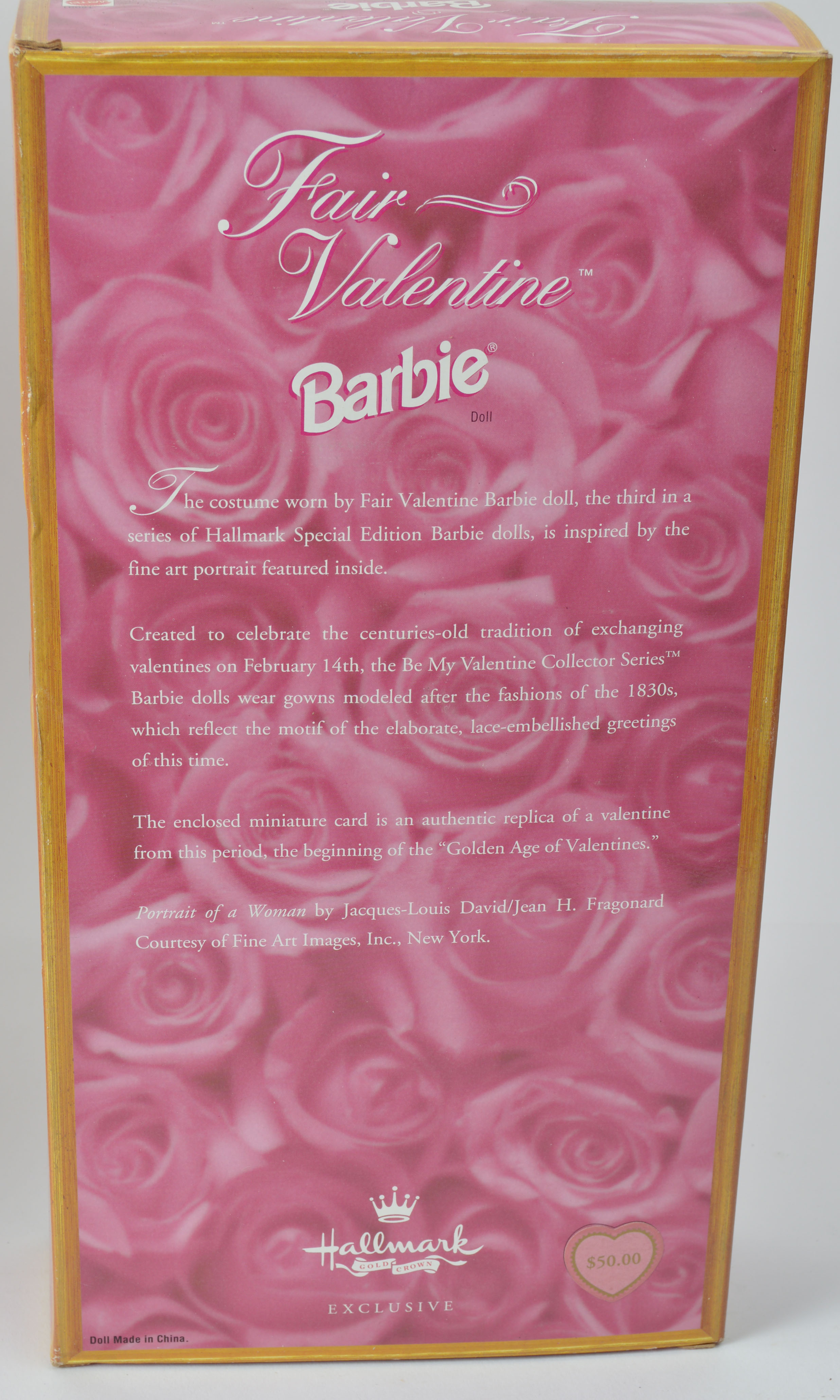 Collector Series Valentine Barbies