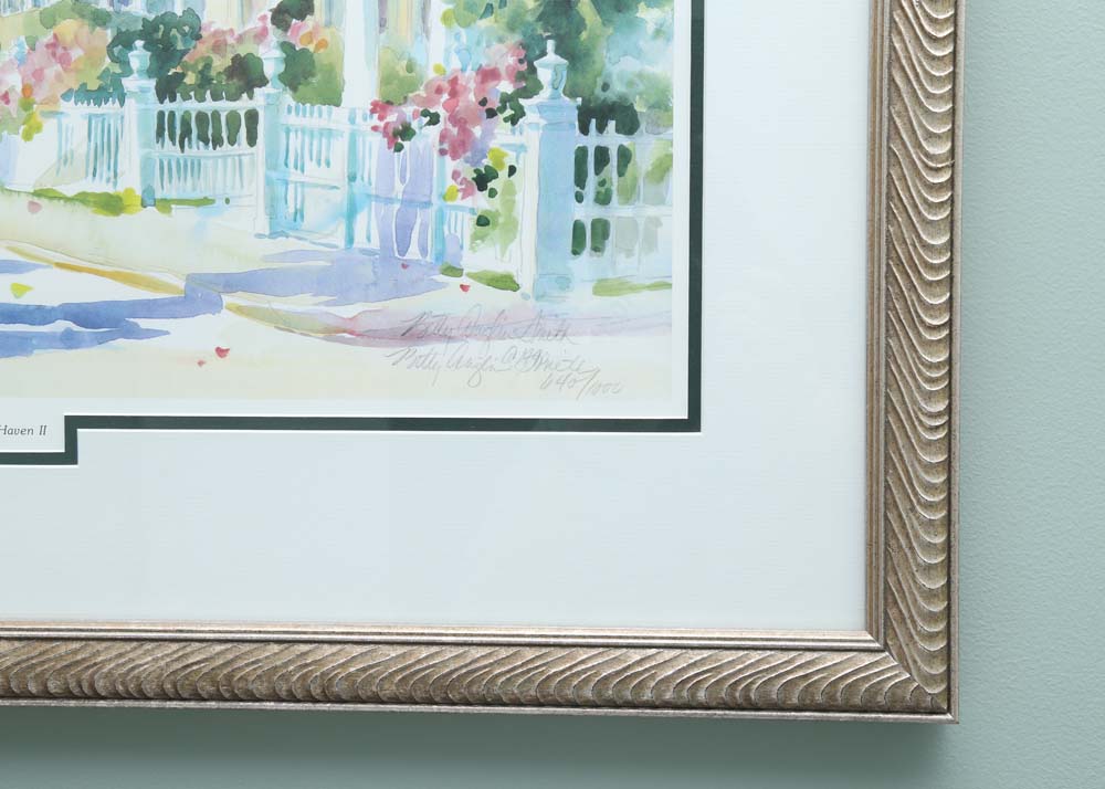 Betty Anglin Smith "Seaside Haven II" Signed Offset Lithograph