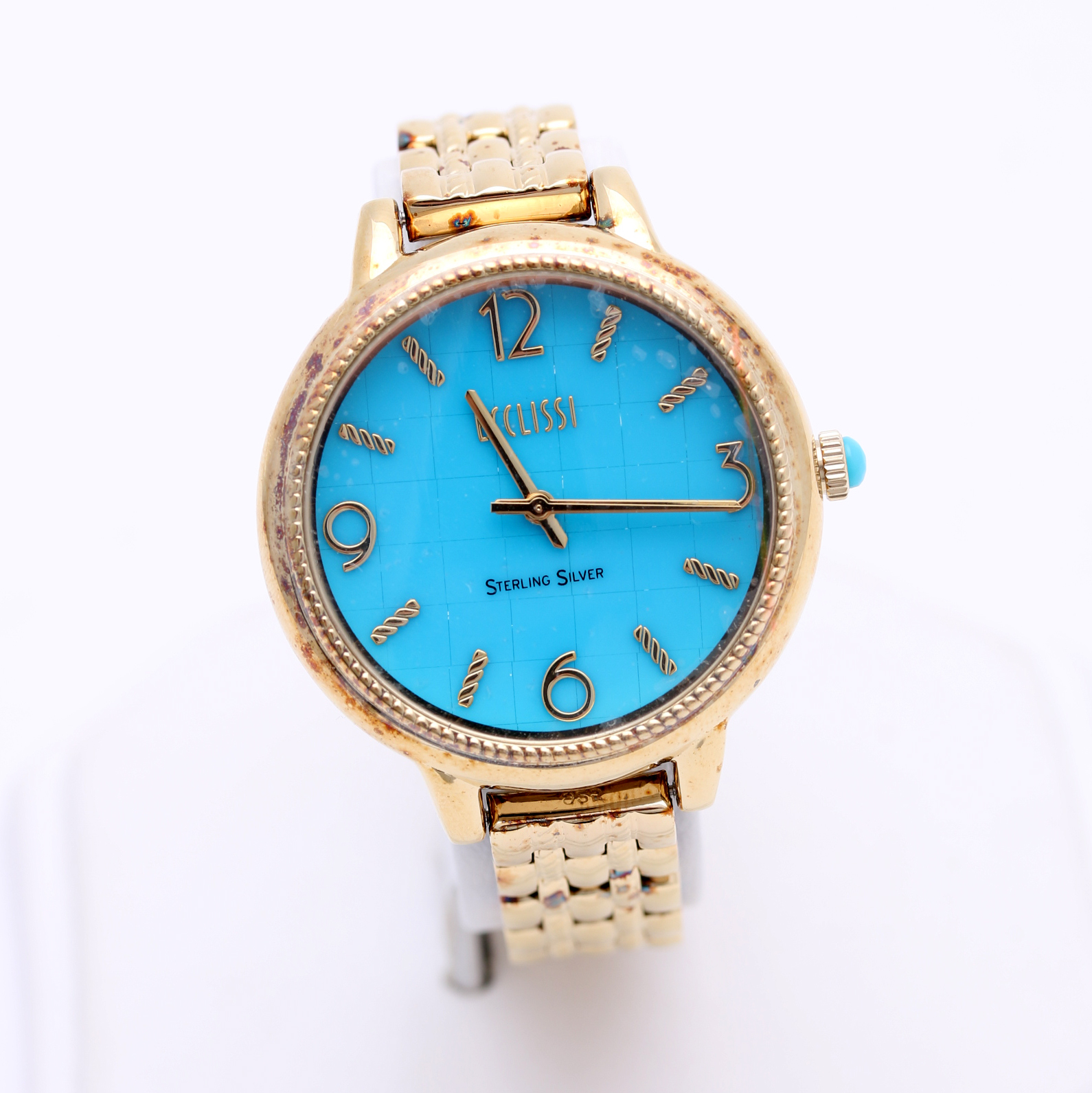 Sterling Silver and Stainless Steel Ecclissi Women's Watch