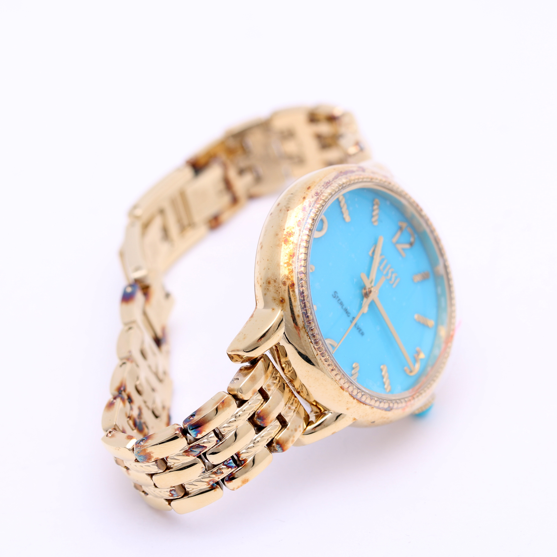 Sterling Silver and Stainless Steel Ecclissi Women's Watch