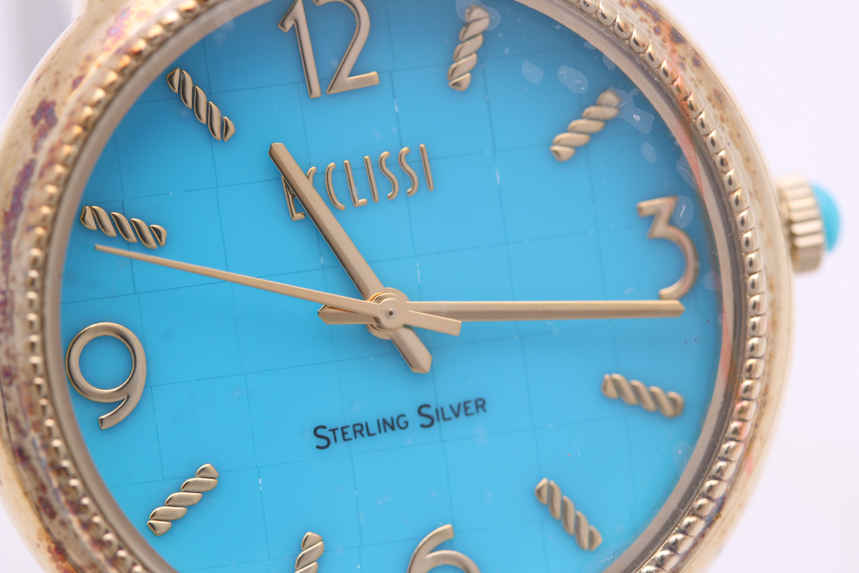 Sterling Silver and Stainless Steel Ecclissi Women's Watch