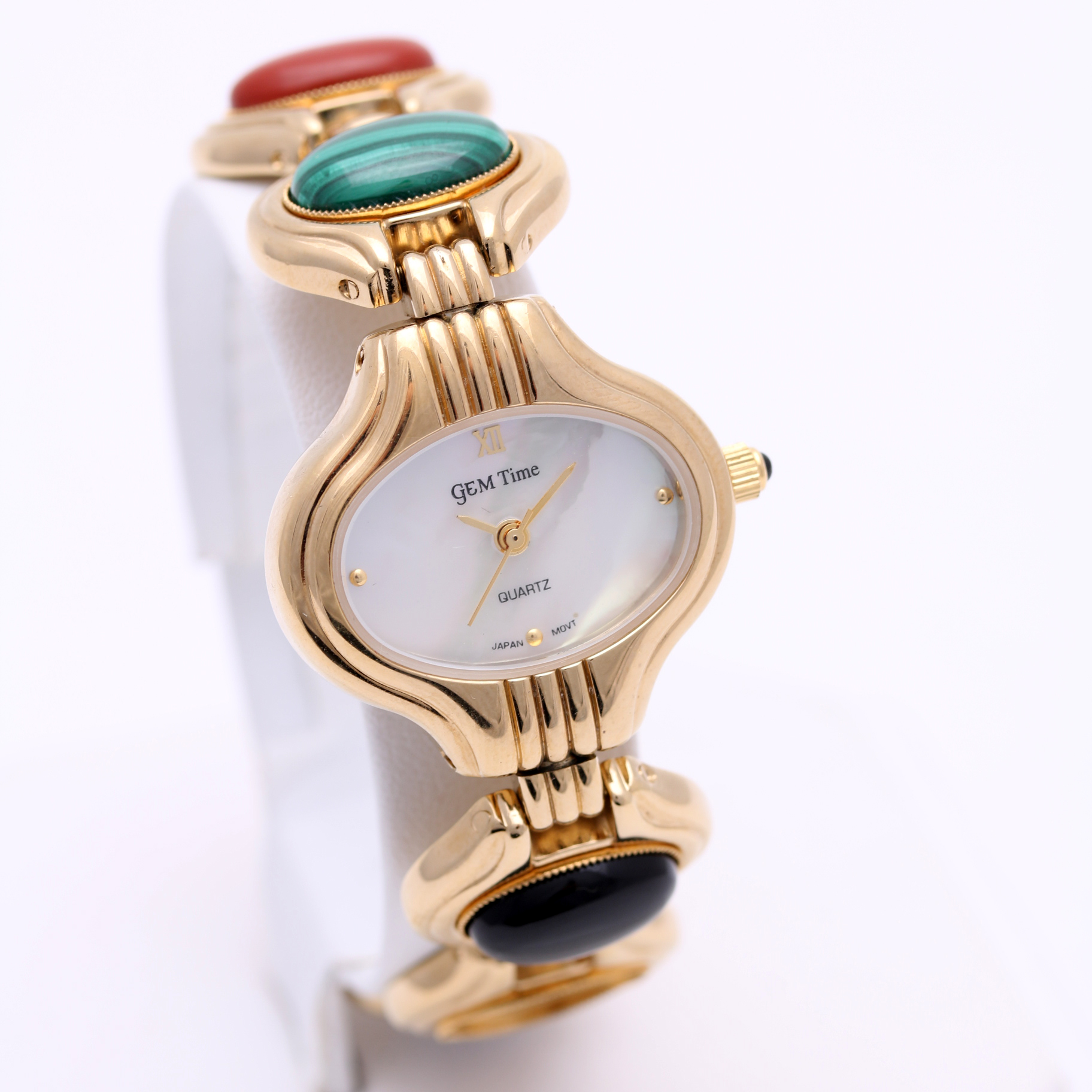 Ladies' Gem Time Scarab Wrist Watch