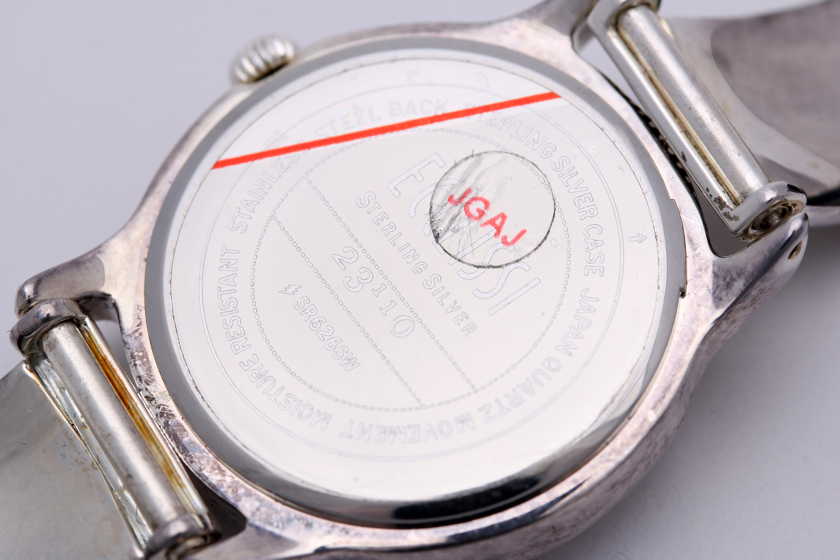 Ecclissi Sterling Silver and Stainless Steel Women's Watch