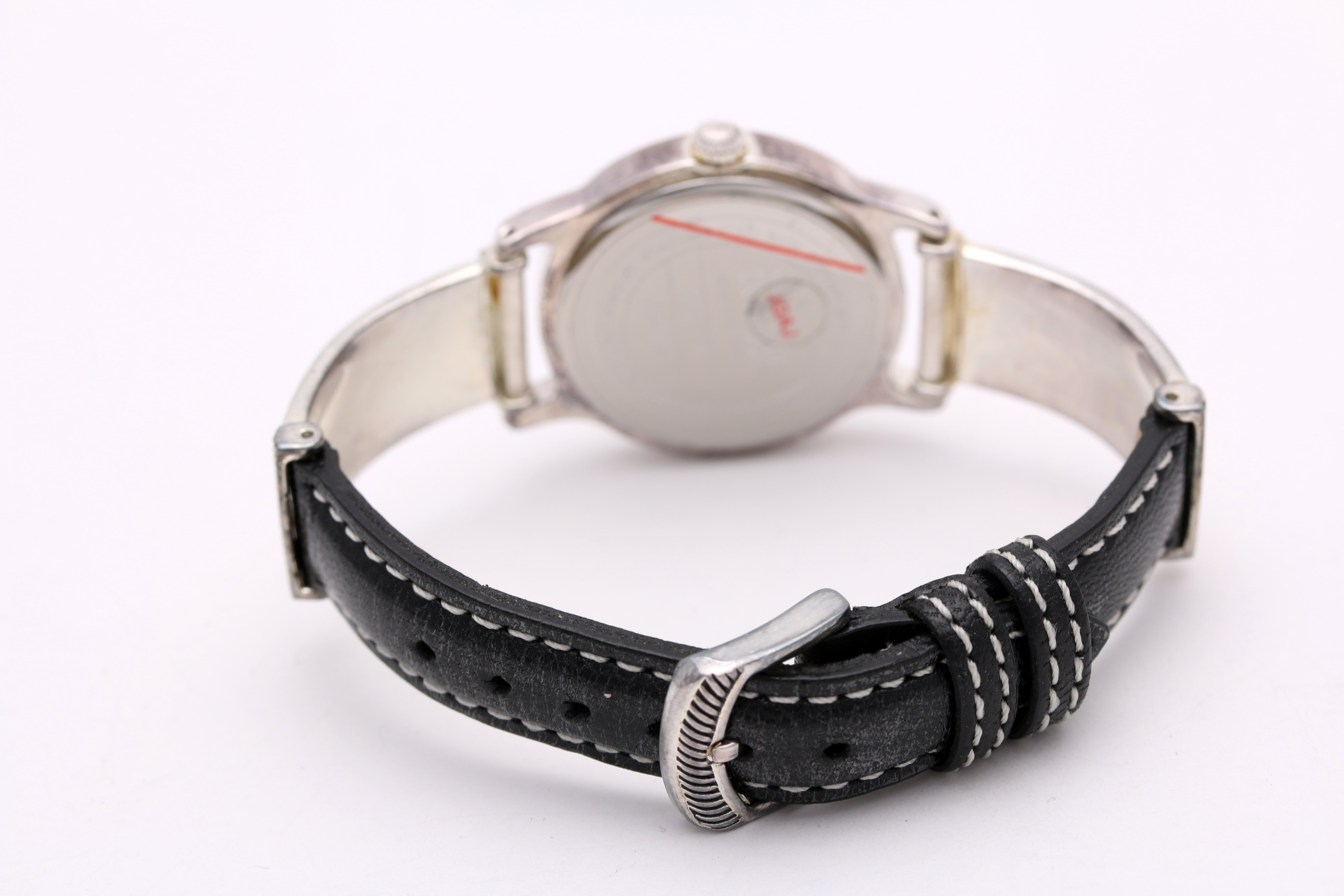 Ecclissi Sterling Silver and Stainless Steel Women's Watch
