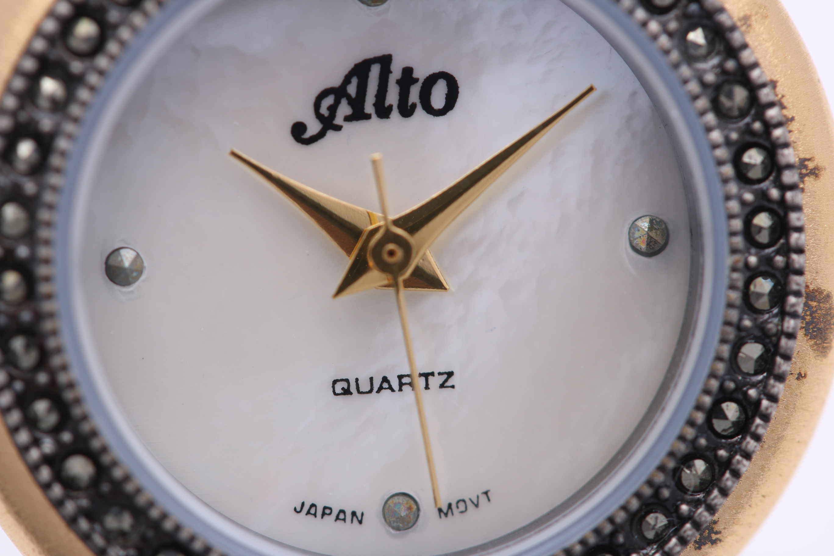 Alto Quartz Women's Marcasite Watch