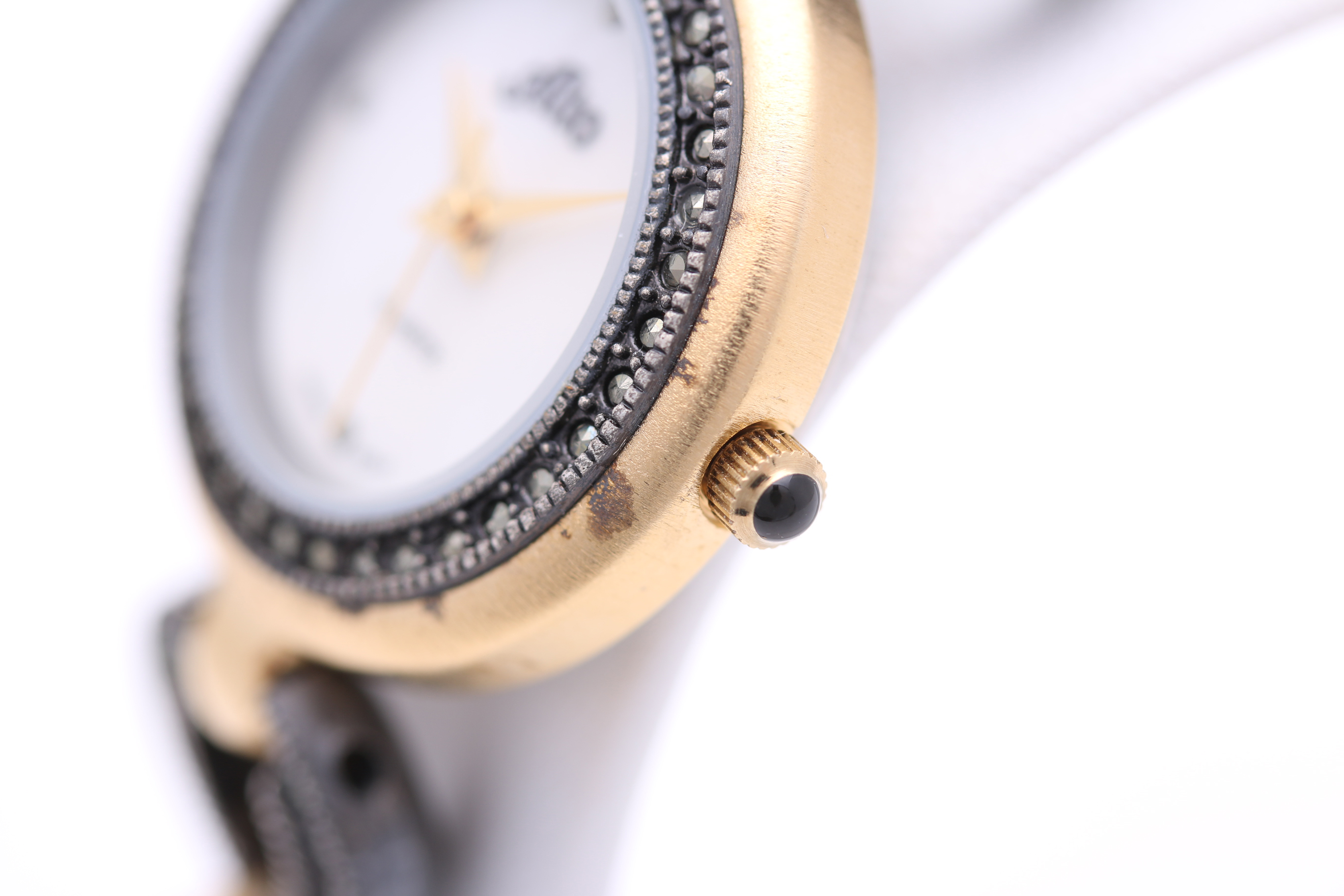 Alto Quartz Women's Marcasite Watch