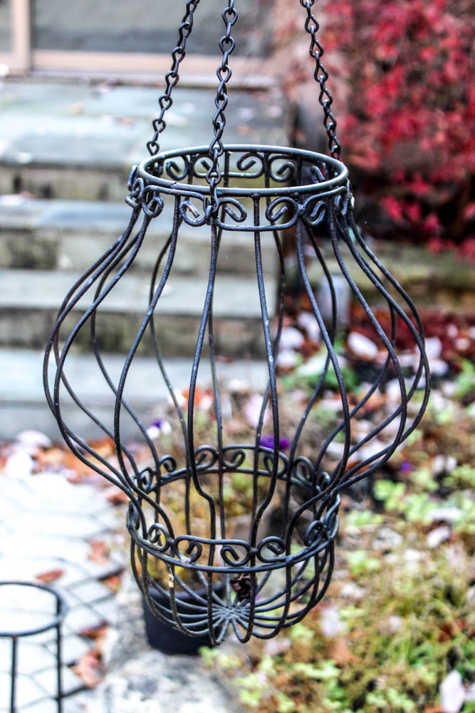 Wrought Iron Garden Decor