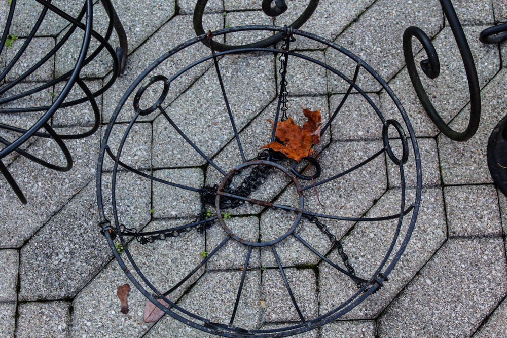 Wrought Iron Garden Decor