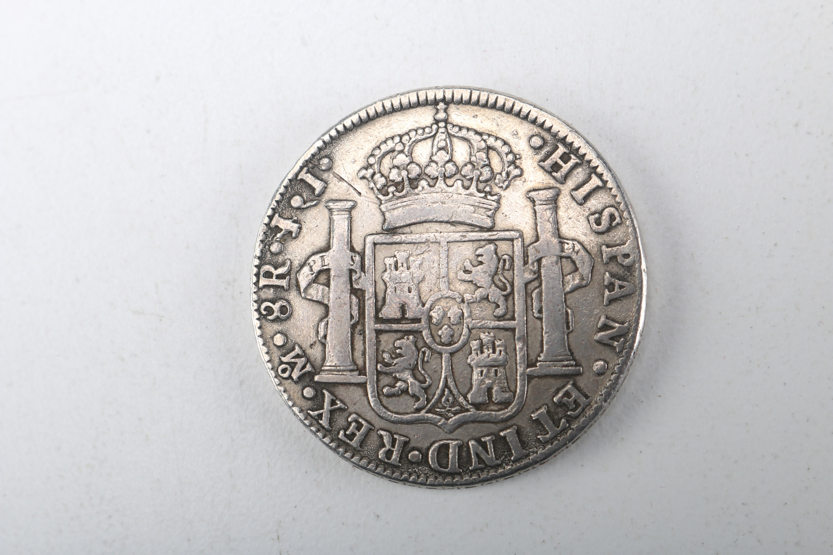 1821 Mexican Eight Real Coin