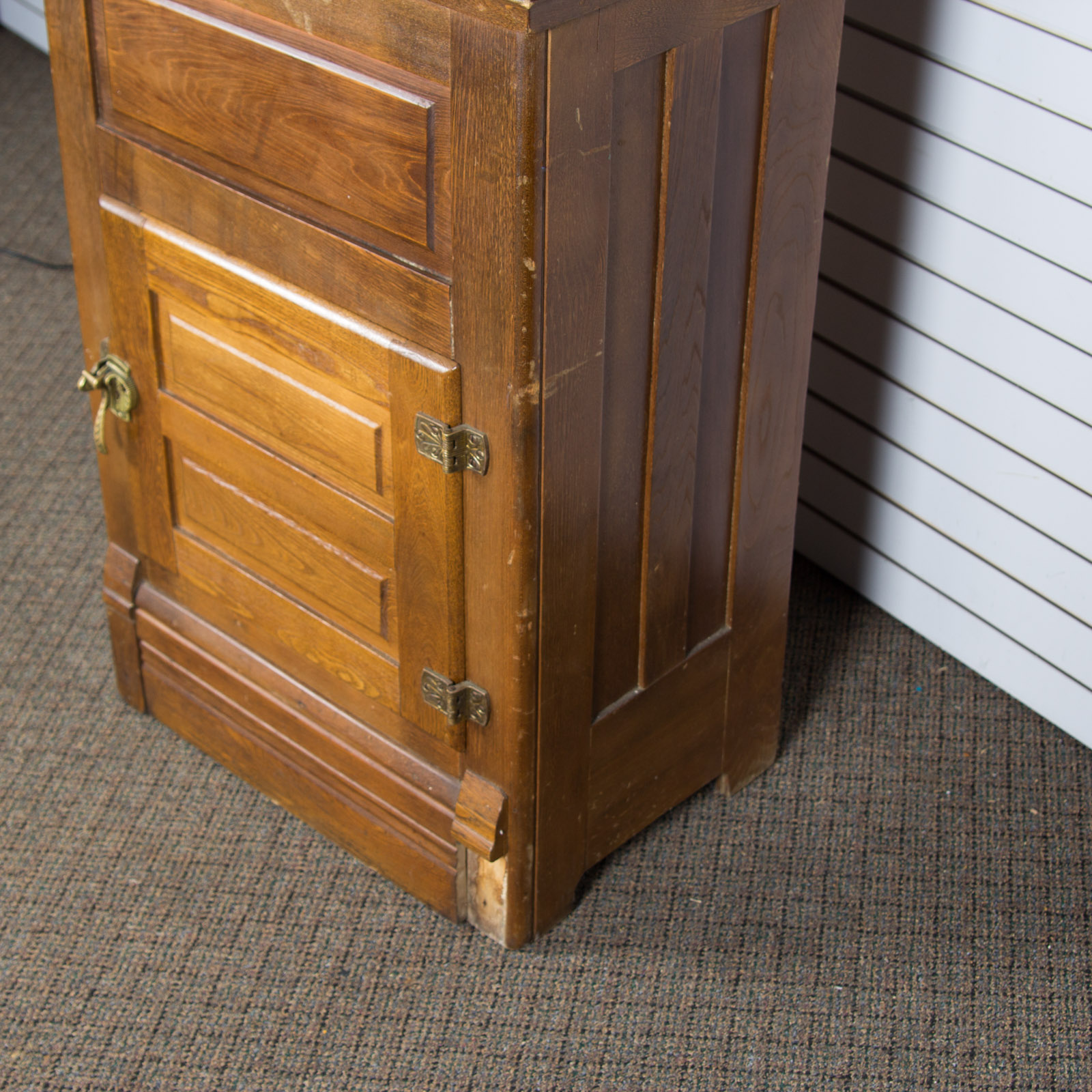 Vintage Oak Ice Box