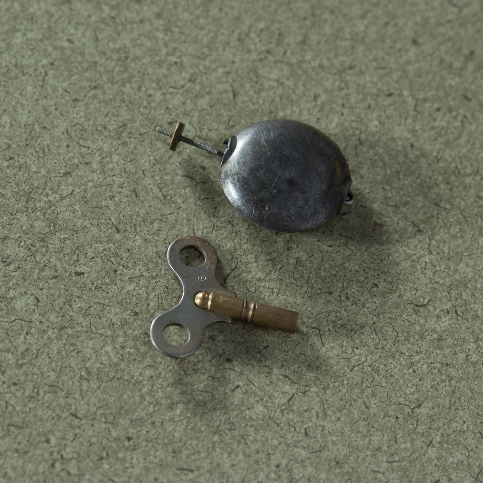 Antique F. Kroeber Clock Co. "Bothnia" Cast Iron Mantel Clock