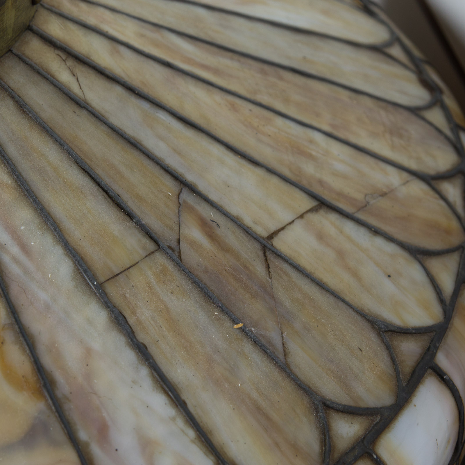 Vintage Stained Glass Ceiling Lamp