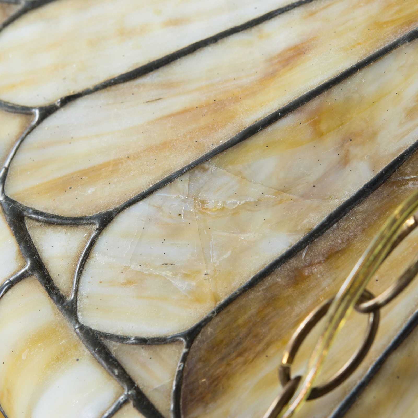 Vintage Stained Glass Ceiling Lamp