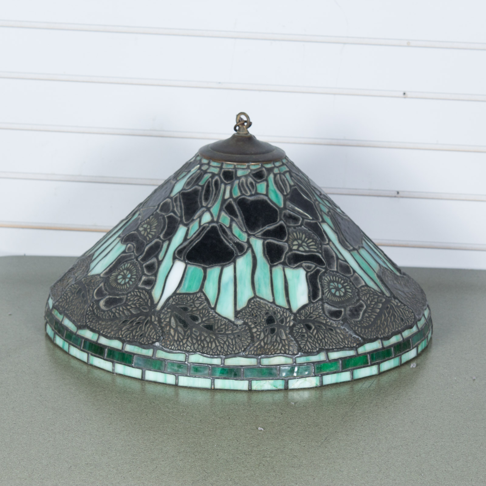 Vintage Stained Glass Ceiling Lamp