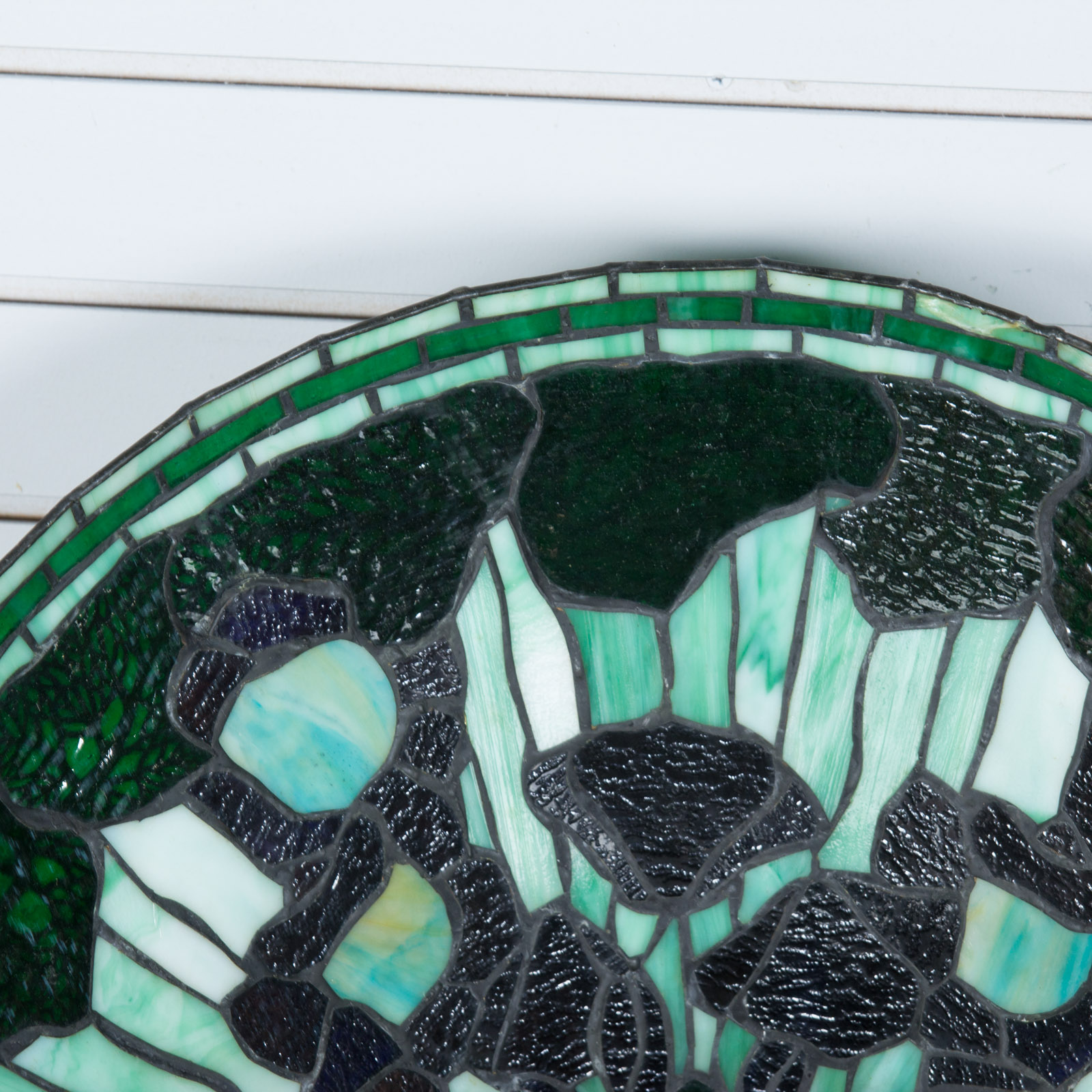 Vintage Stained Glass Ceiling Lamp