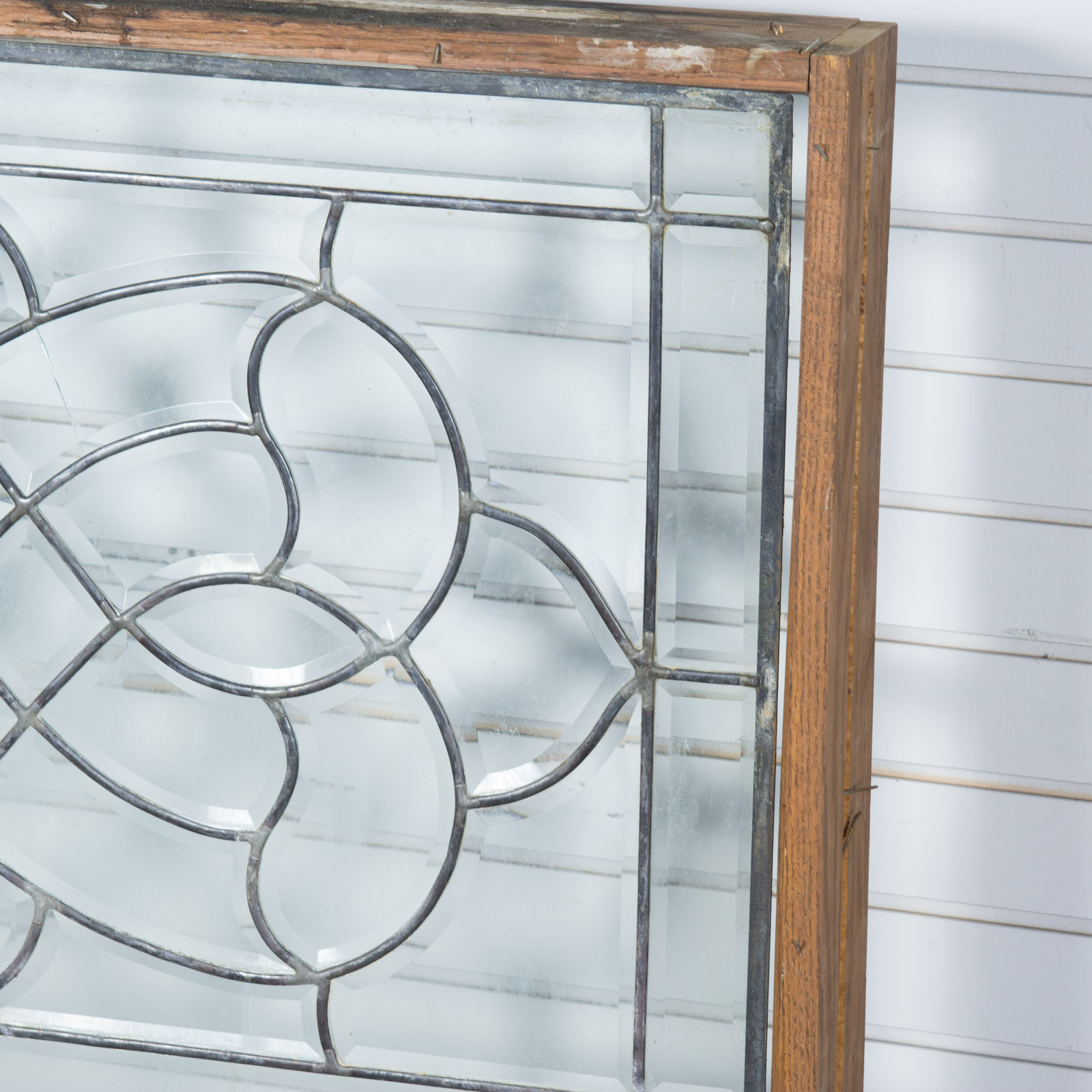 Vintage Decorative Glass Window