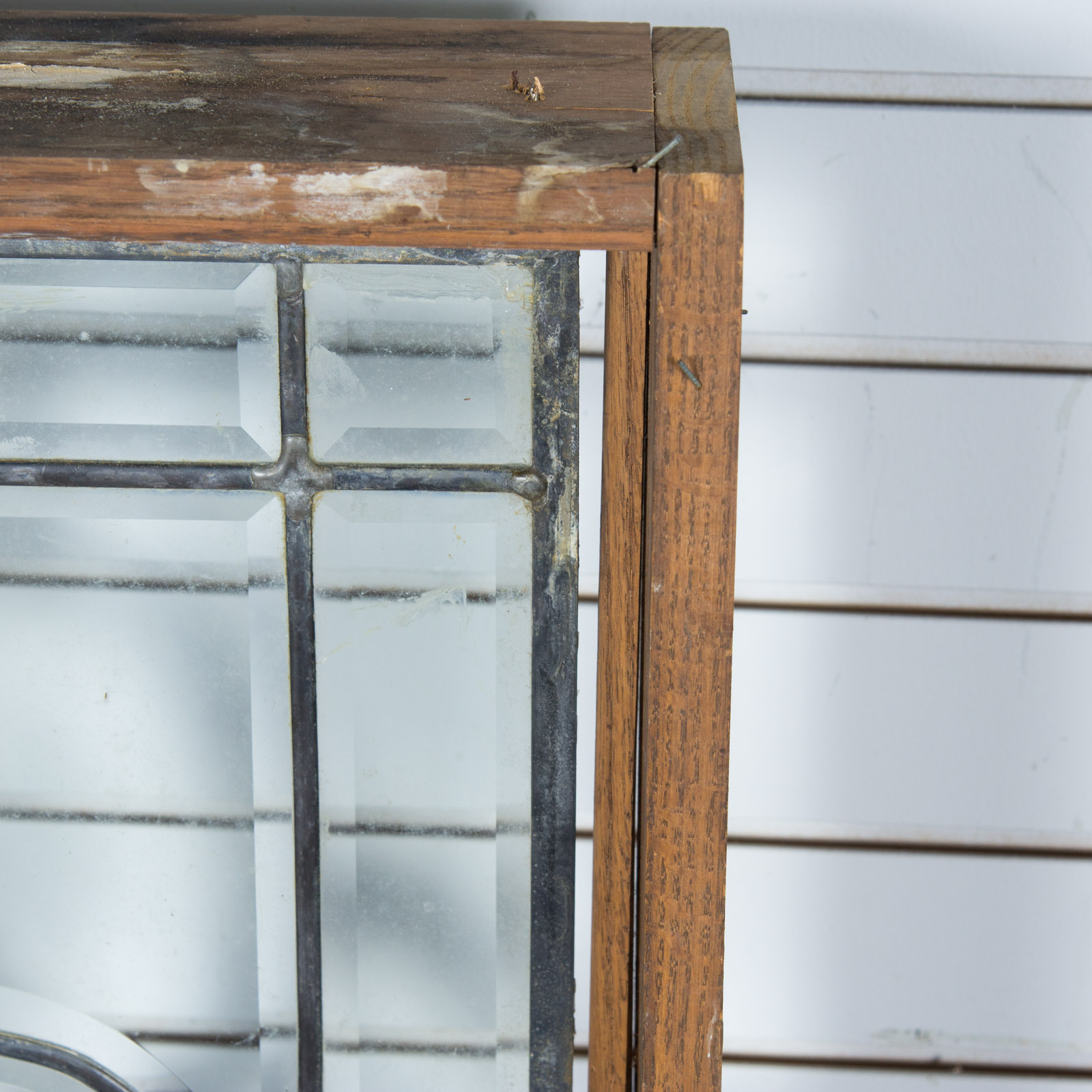 Vintage Decorative Glass Window