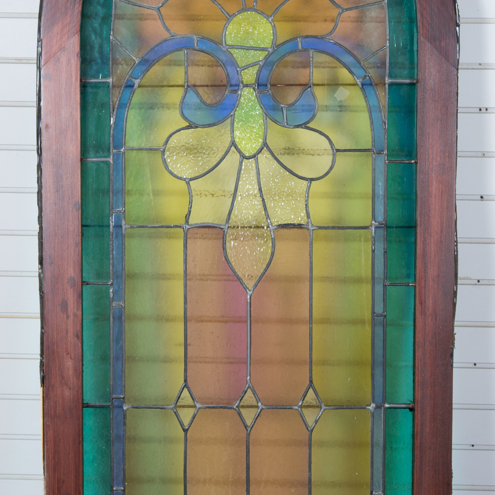 Vintage Stained Glass Window