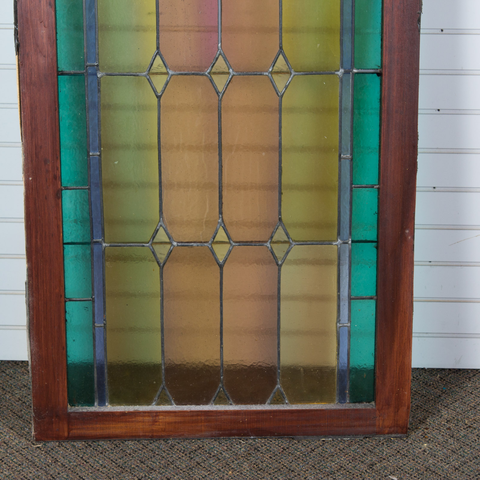 Vintage Stained Glass Window