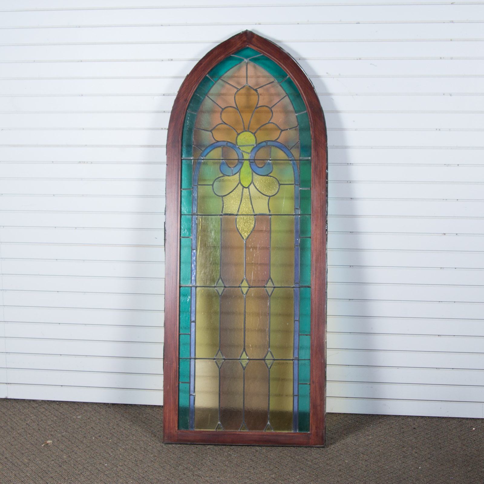 Vintage Stained Glass Window