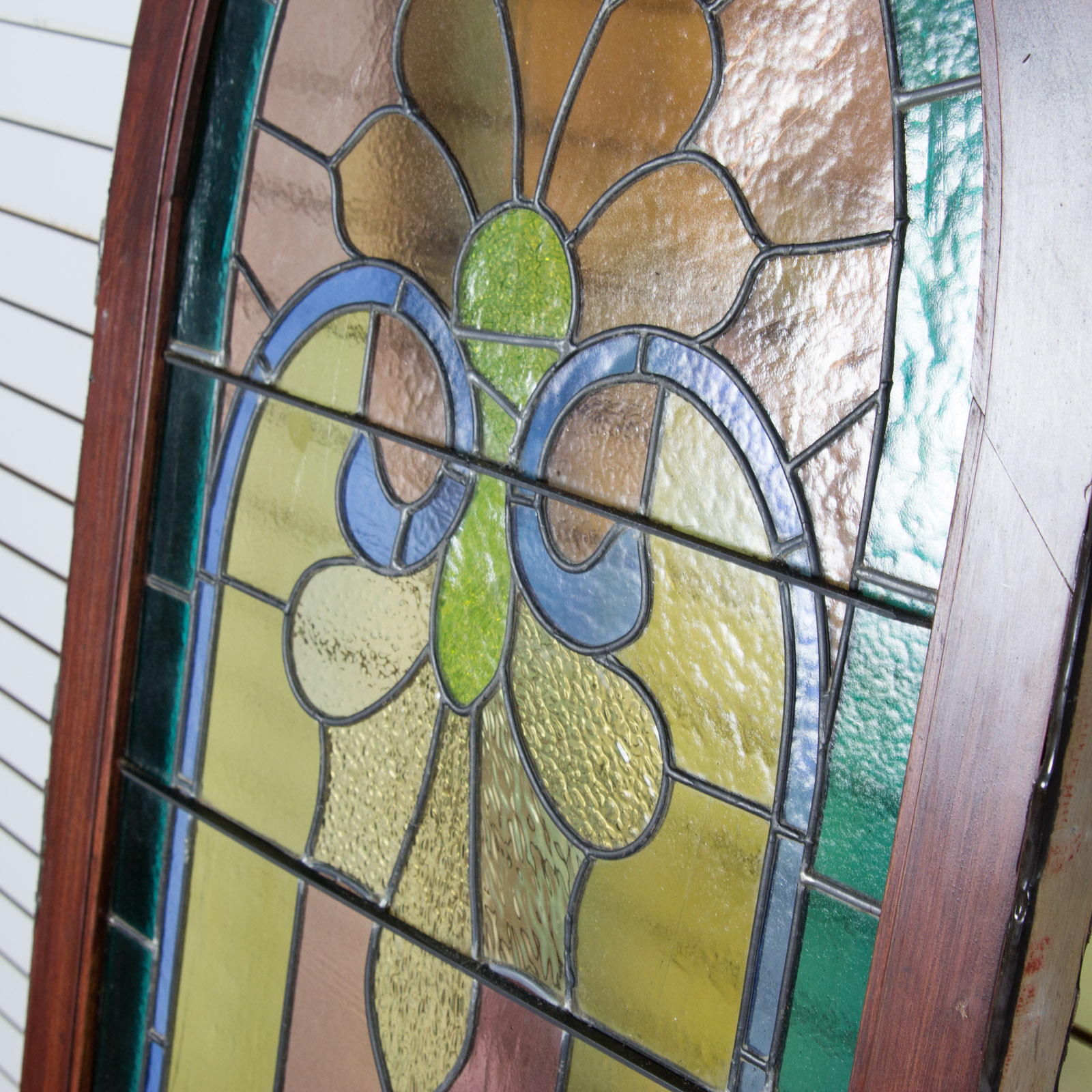 Vintage Stained Glass Window