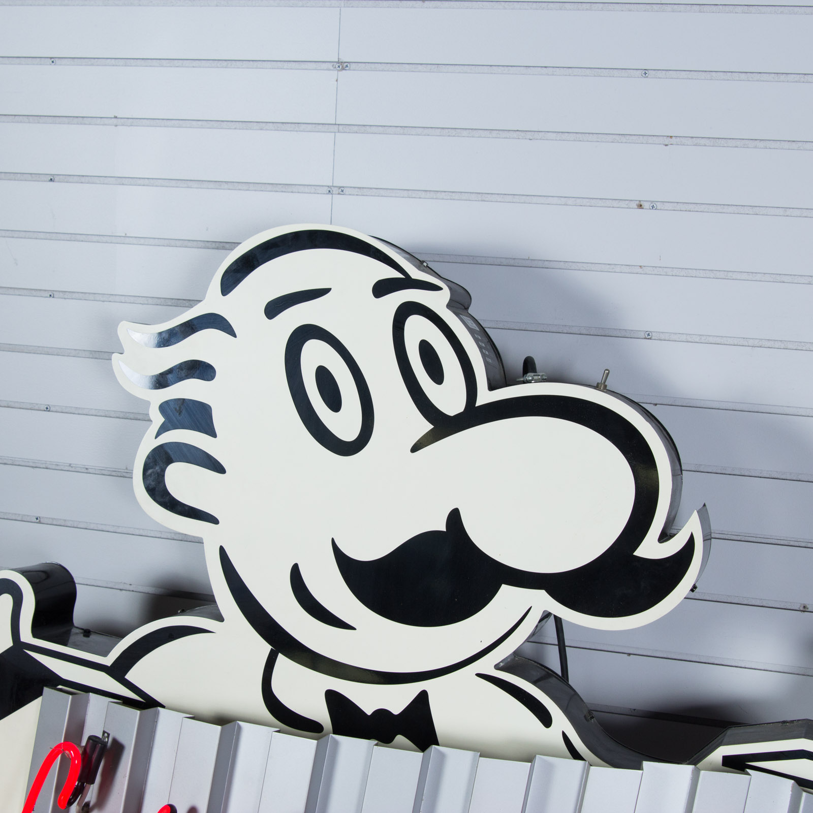 LaRosa's "Luigi's Closet" Neon Wall Sign