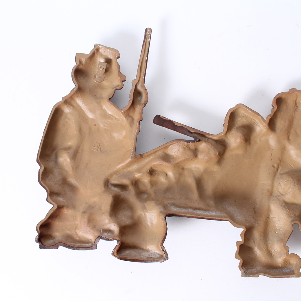 Vintage Sexton 1971  Cast Iron Billiards Hall Wall Plaque