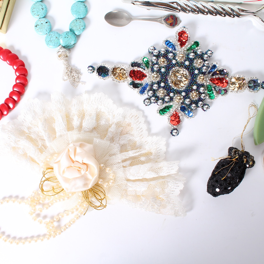 Assortment of Vintage Costume Jewelry