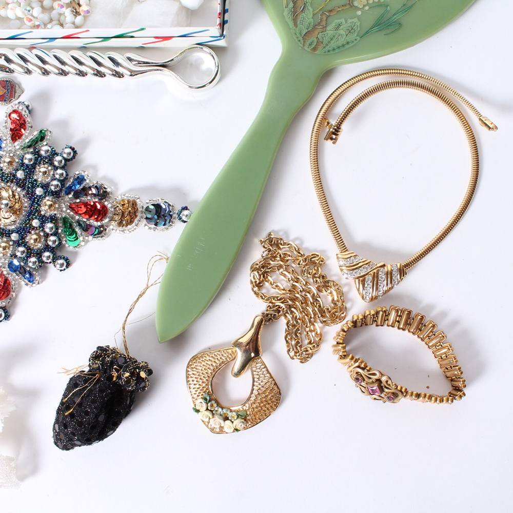 Assortment of Vintage Costume Jewelry