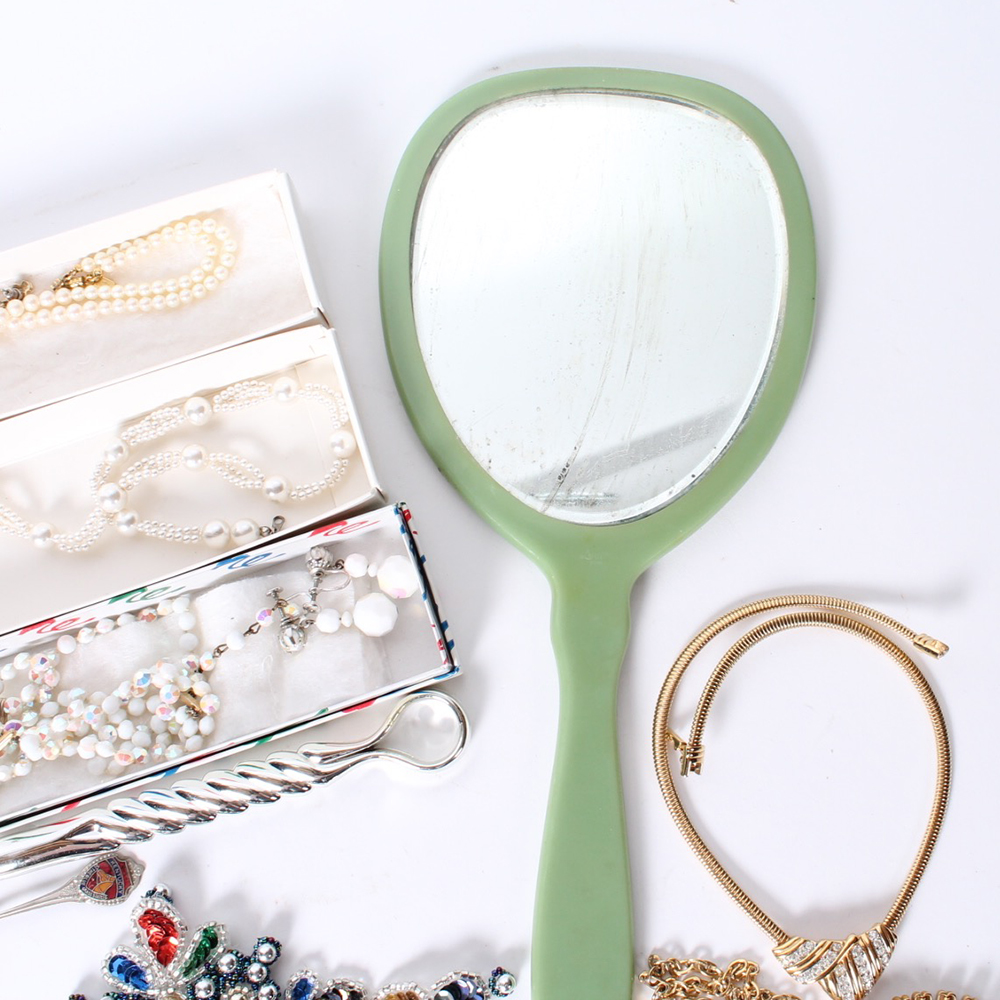 Assortment of Vintage Costume Jewelry