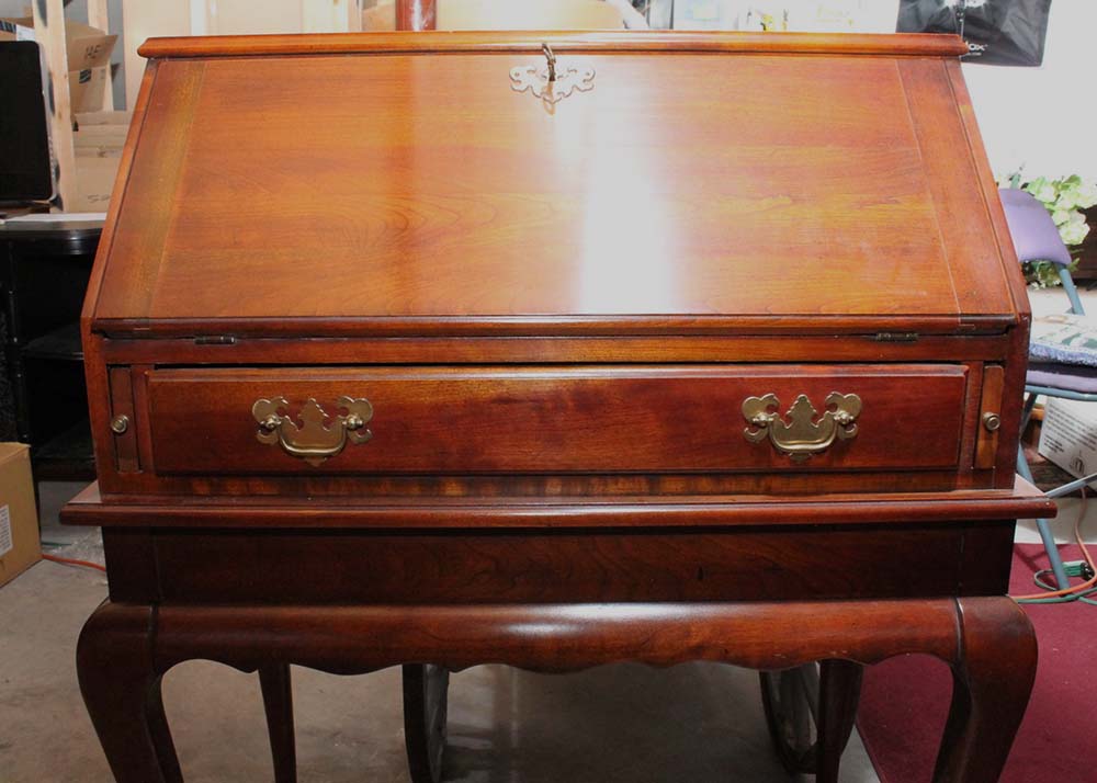 Queen Anne Style Secretary Desk