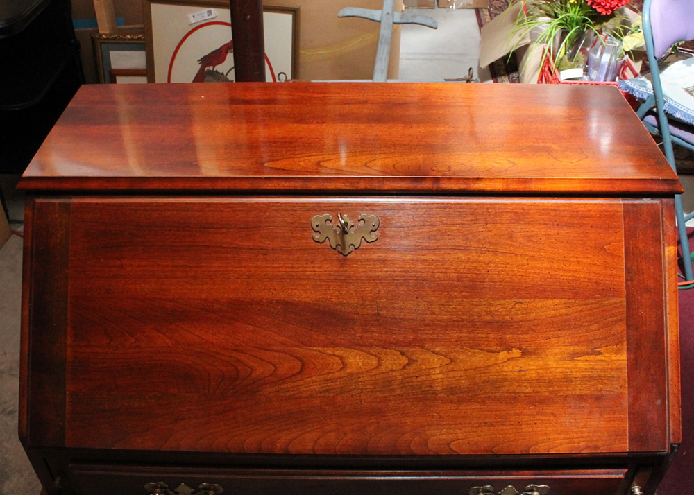 Queen Anne Style Secretary Desk