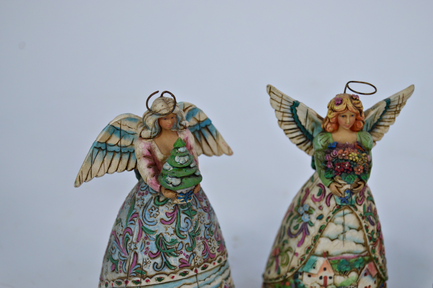 Three Collectible Jim Shore Angel Figurines