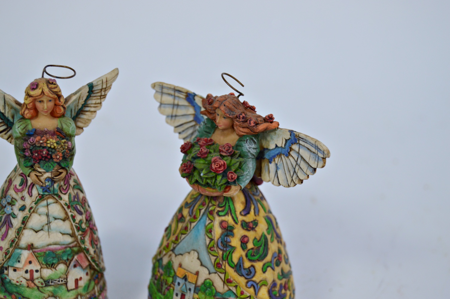 Three Collectible Jim Shore Angel Figurines