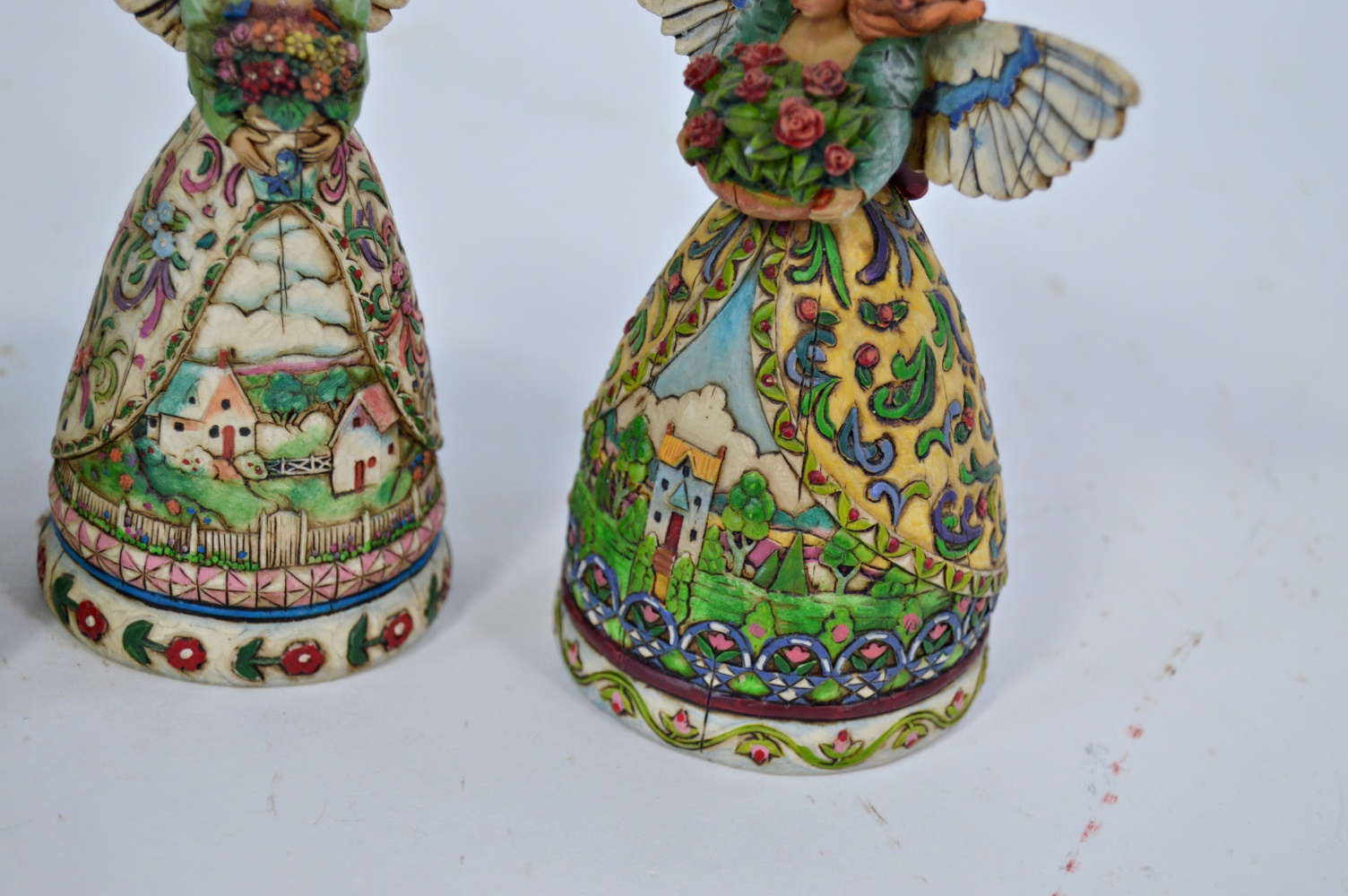 Three Collectible Jim Shore Angel Figurines