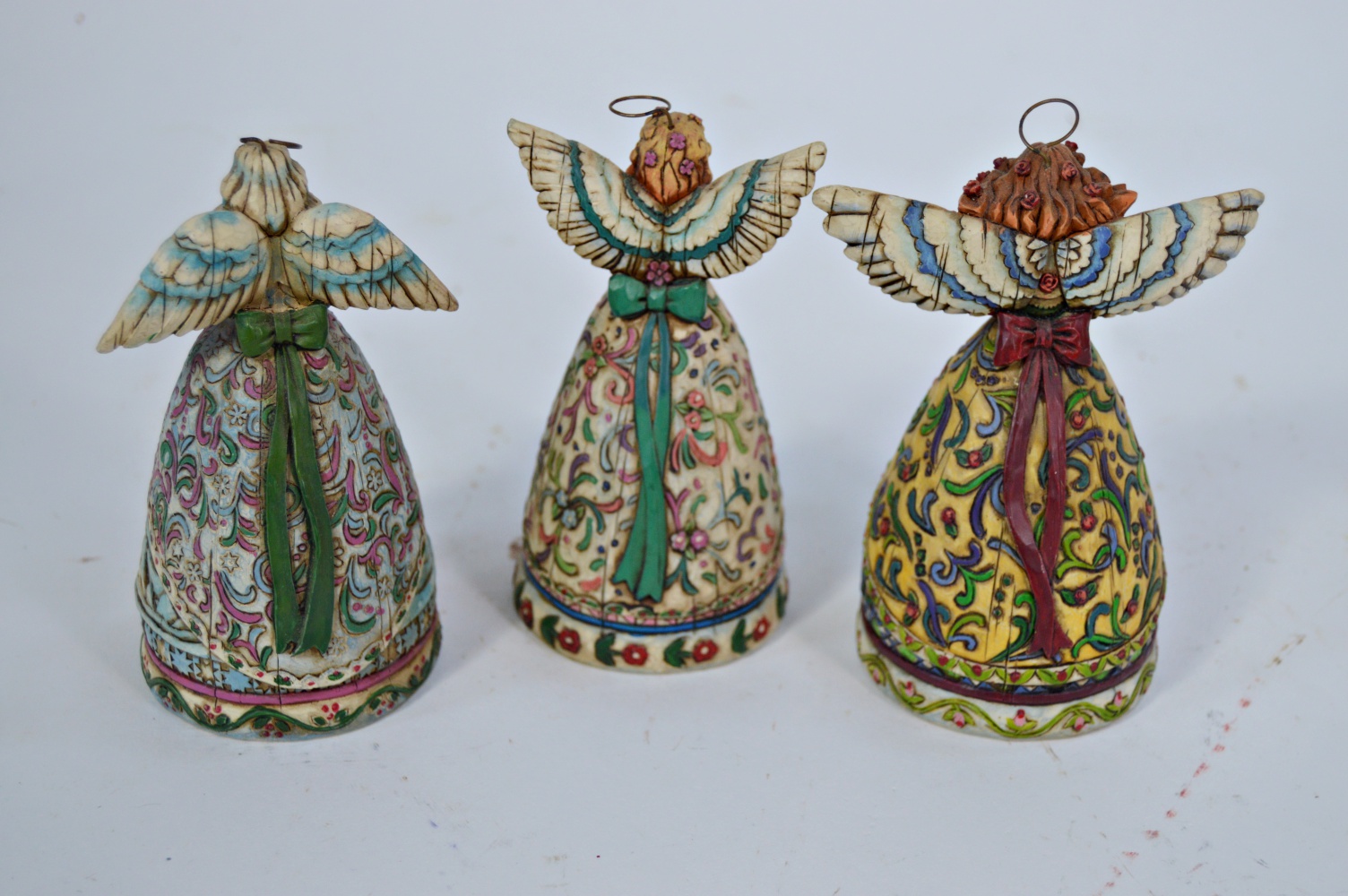 Three Collectible Jim Shore Angel Figurines