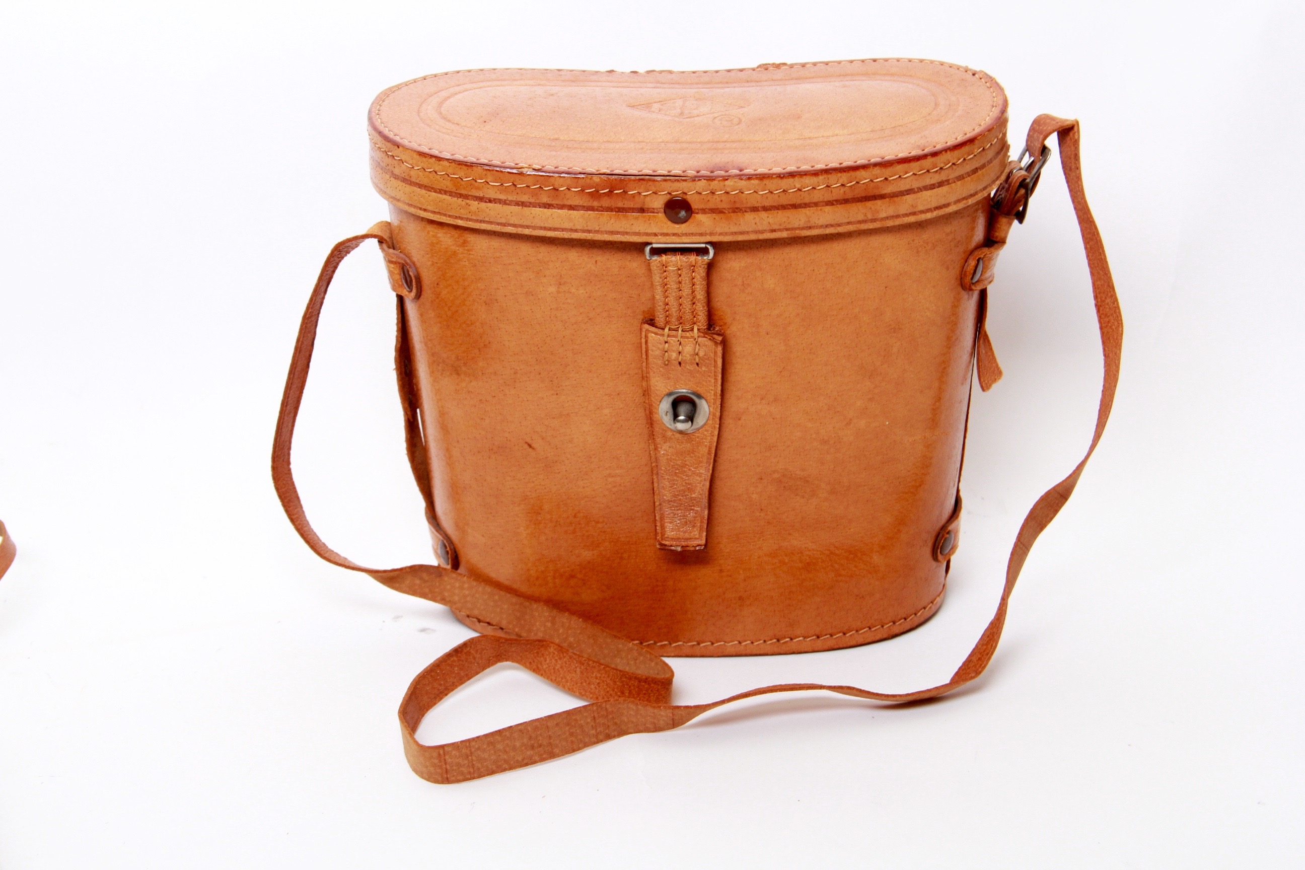 Vintage Leather Cased SPI Binoculars