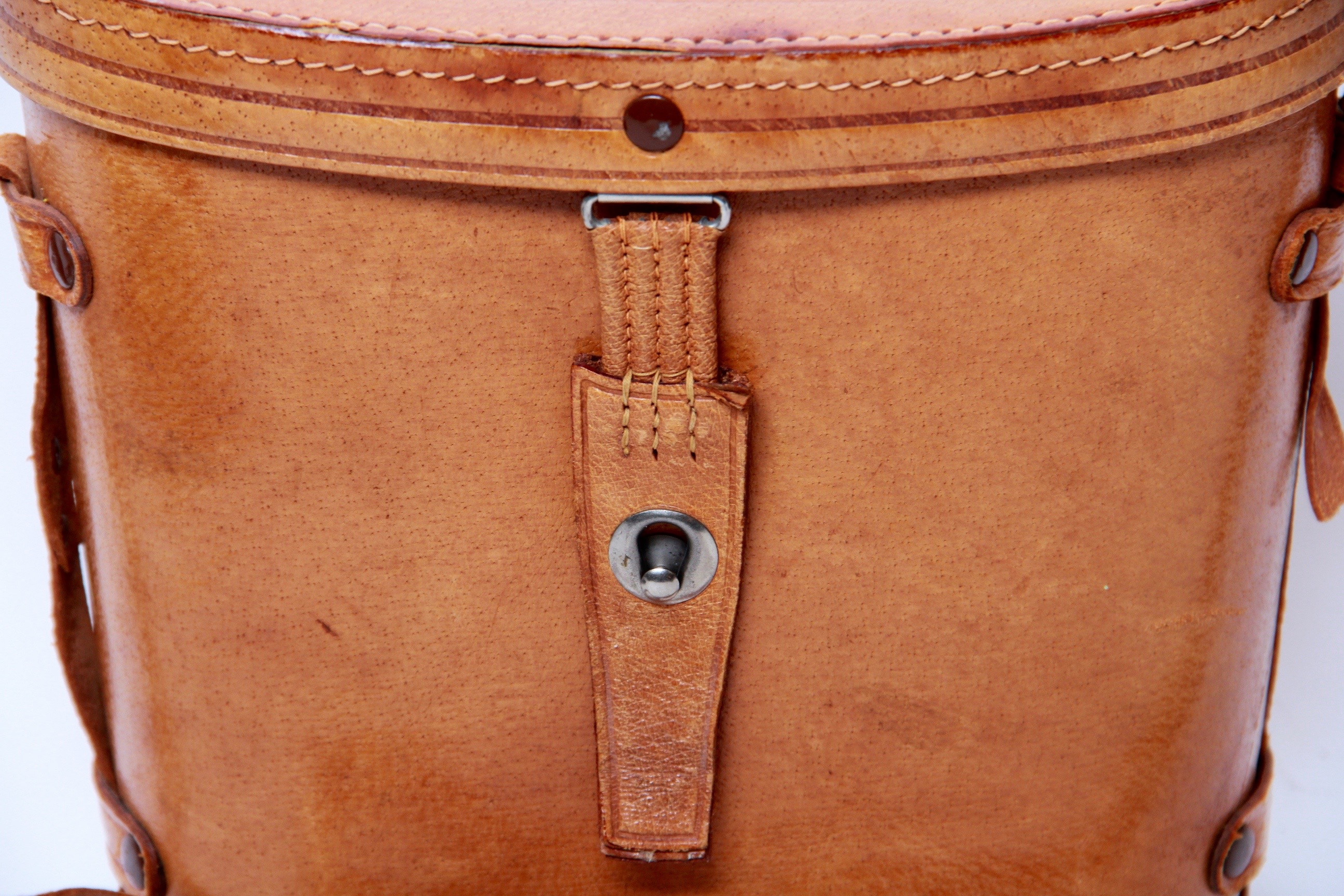 Vintage Leather Cased SPI Binoculars