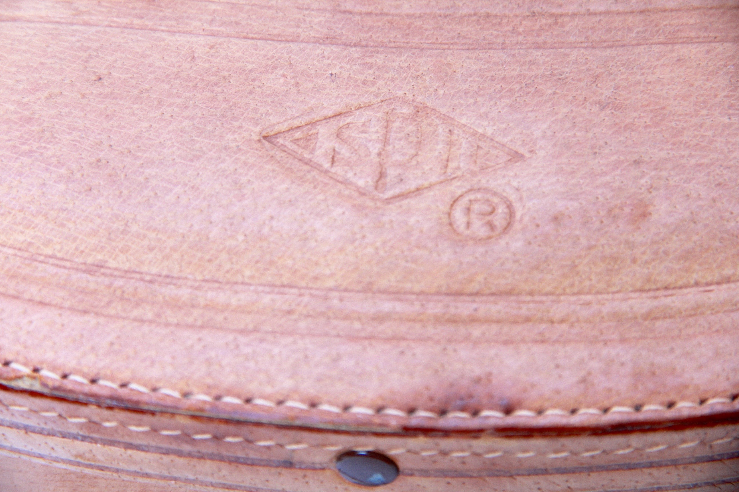 Vintage Leather Cased SPI Binoculars