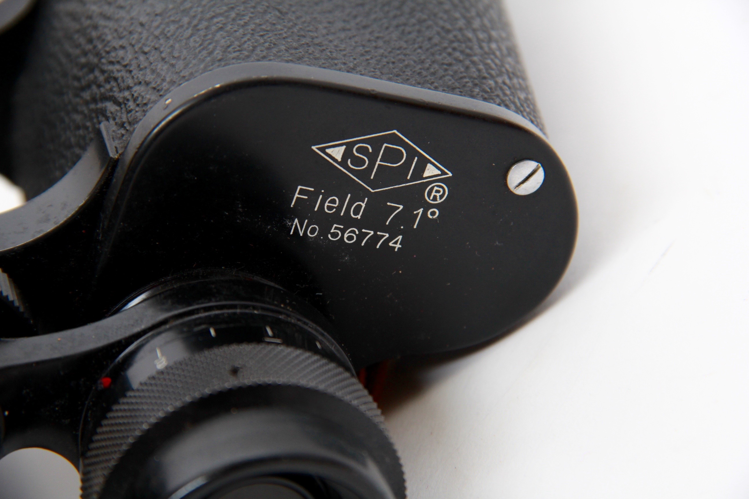 Vintage Leather Cased SPI Binoculars