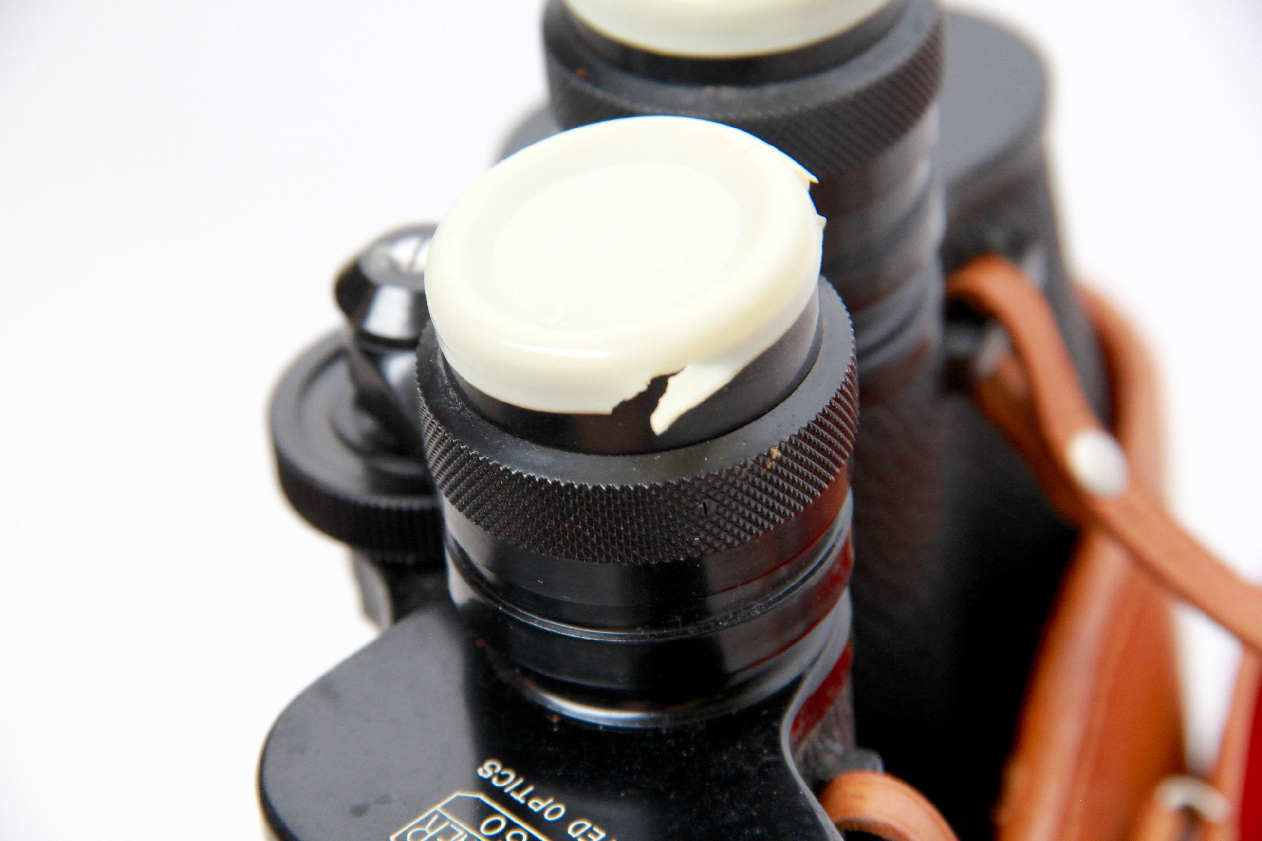 Vintage Leather Cased SPI Binoculars