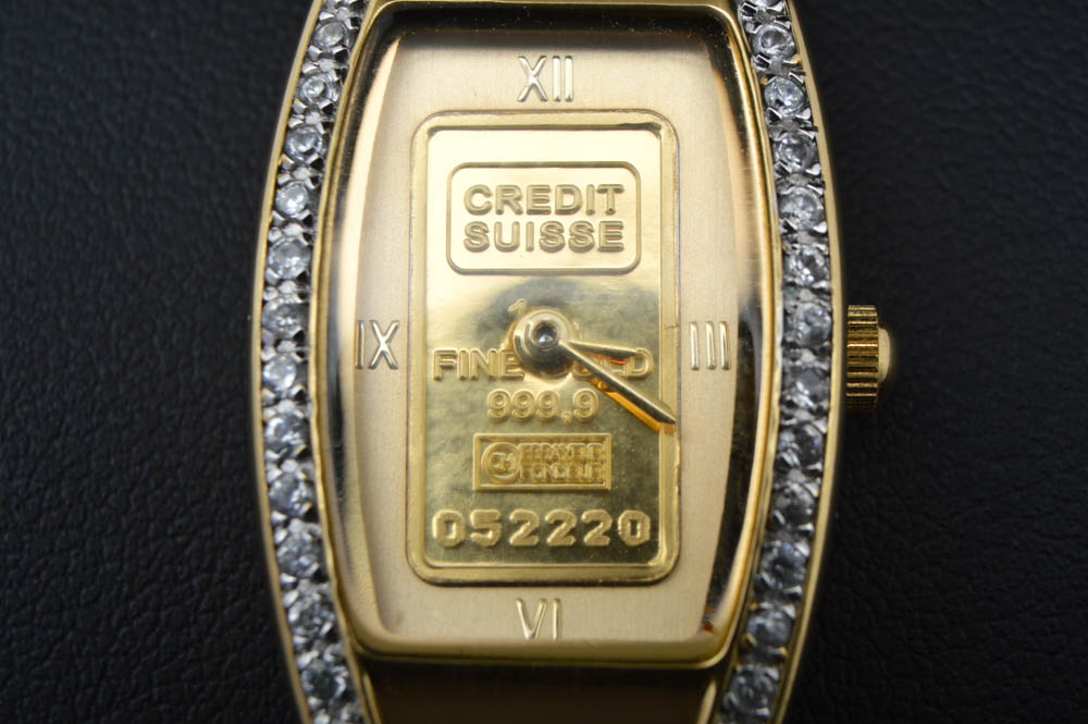 Women's Lenox Watch with Credit Suisse Gold Dial