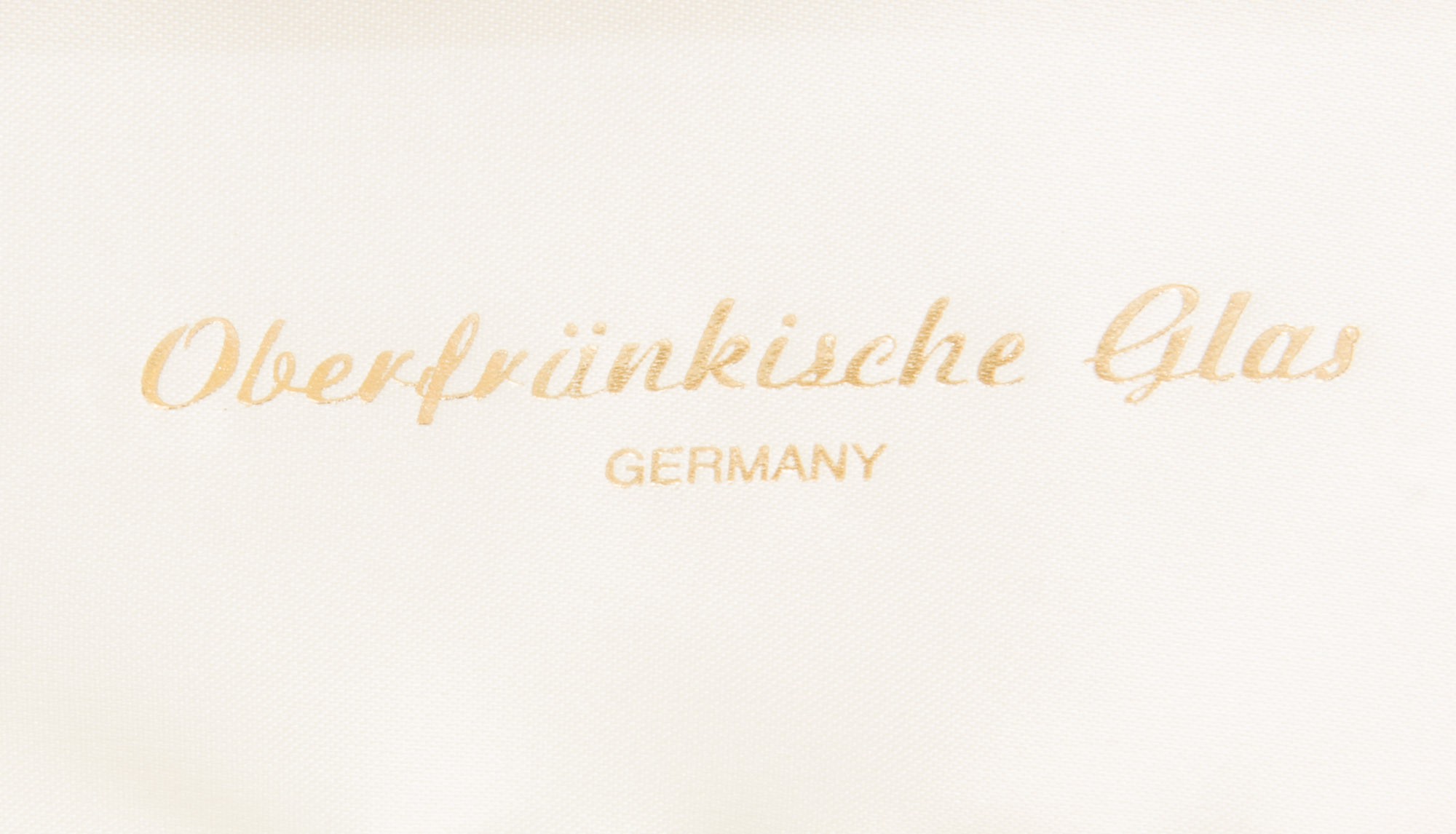 Oberfränkische Glas Ornaments