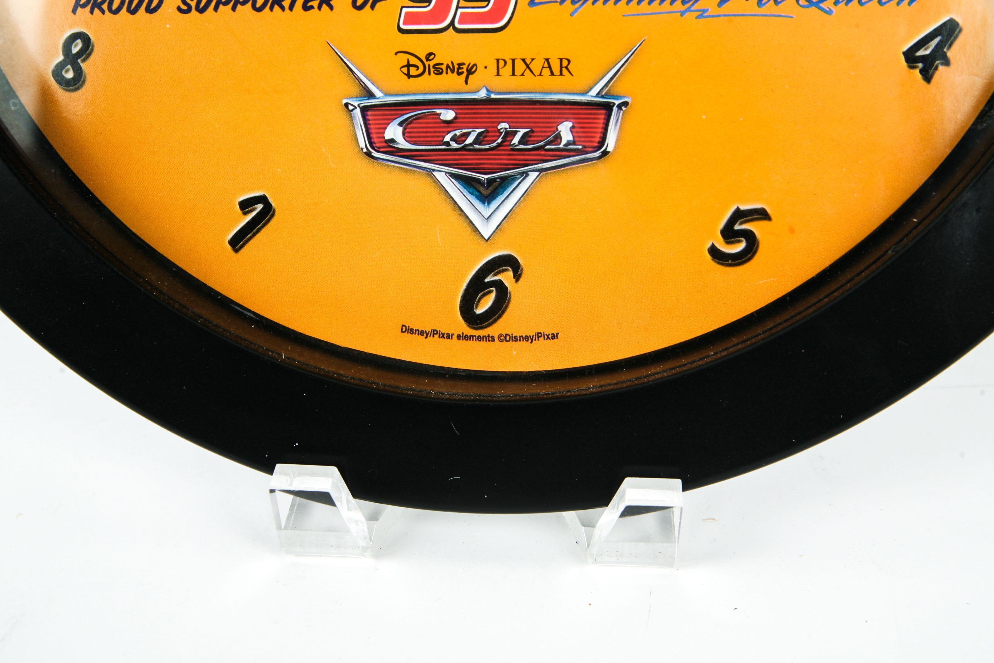 Disney Pixar Cars Clock and Framed Poster