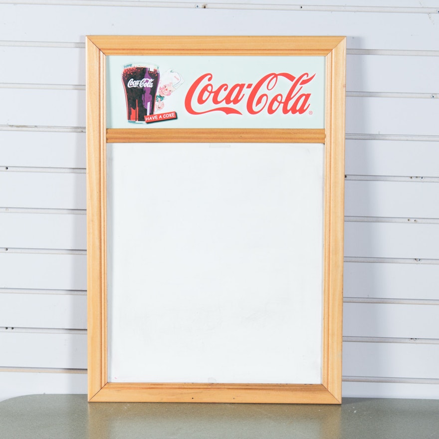 Coca-Cola Theme Double-Sided Dry Erase Board